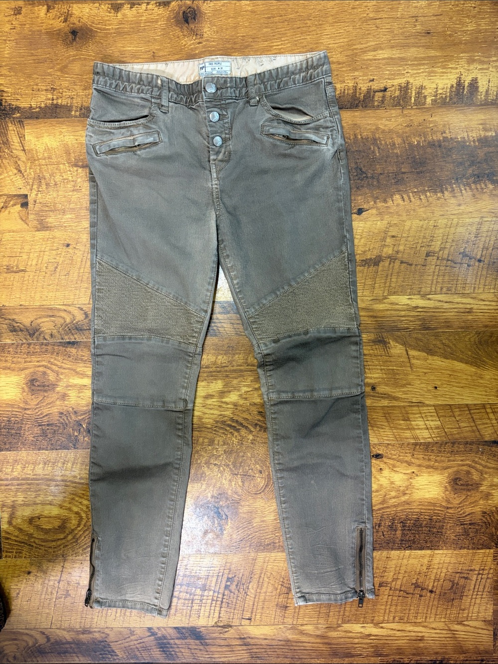 Free People Button-Fly Jeans